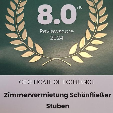 Zimmervermietung Schoenfliesser Stuben Auch Fuer Monteure Eisenhüttenstadt Esterno foto